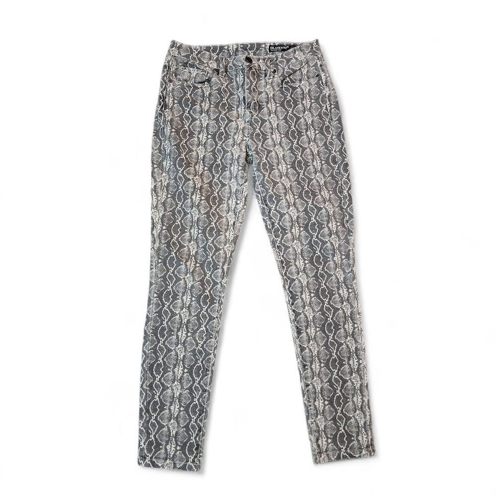 BLANKNYC The Reade Crop Gray Snake Print Pants Urban Outfitters Size 27